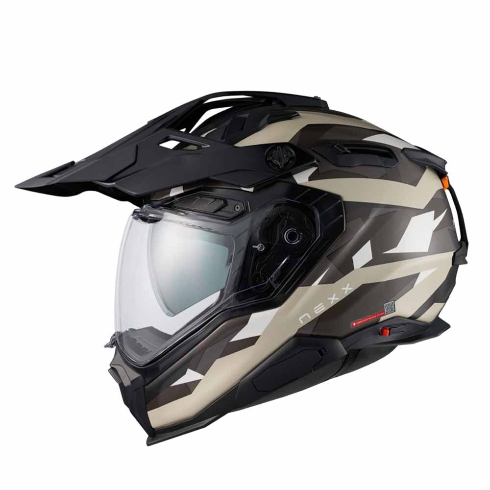 Image of EU Nexx XWED3 Trailmania Light Sand Matt Adventure Helmet Taille 3XL