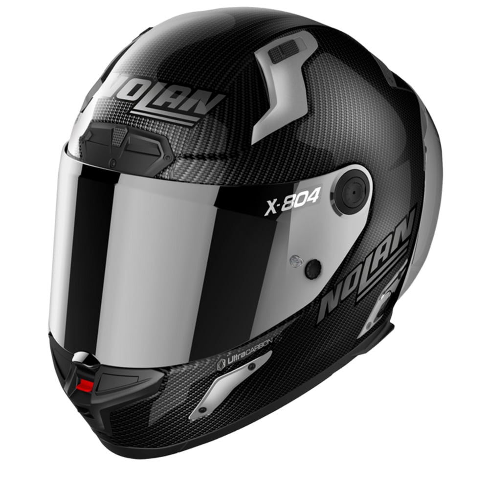 Image of EU Nolan X-804 RS Ultra Carbon Silver Edition 004 Full Face Helmet Taille 2XL