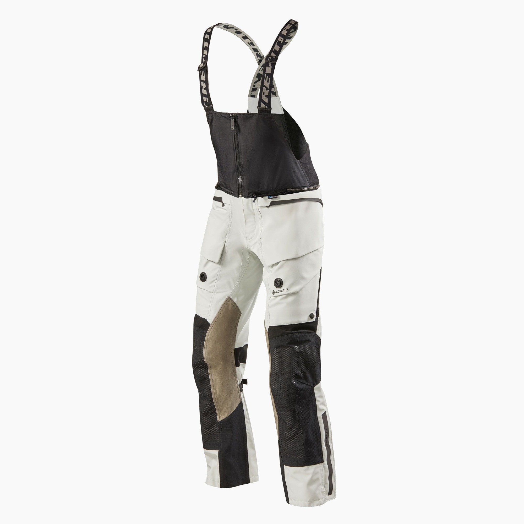 Image of EU REV'IT! Dominator 3 GTX Argent Noir Pantalon Taille XL