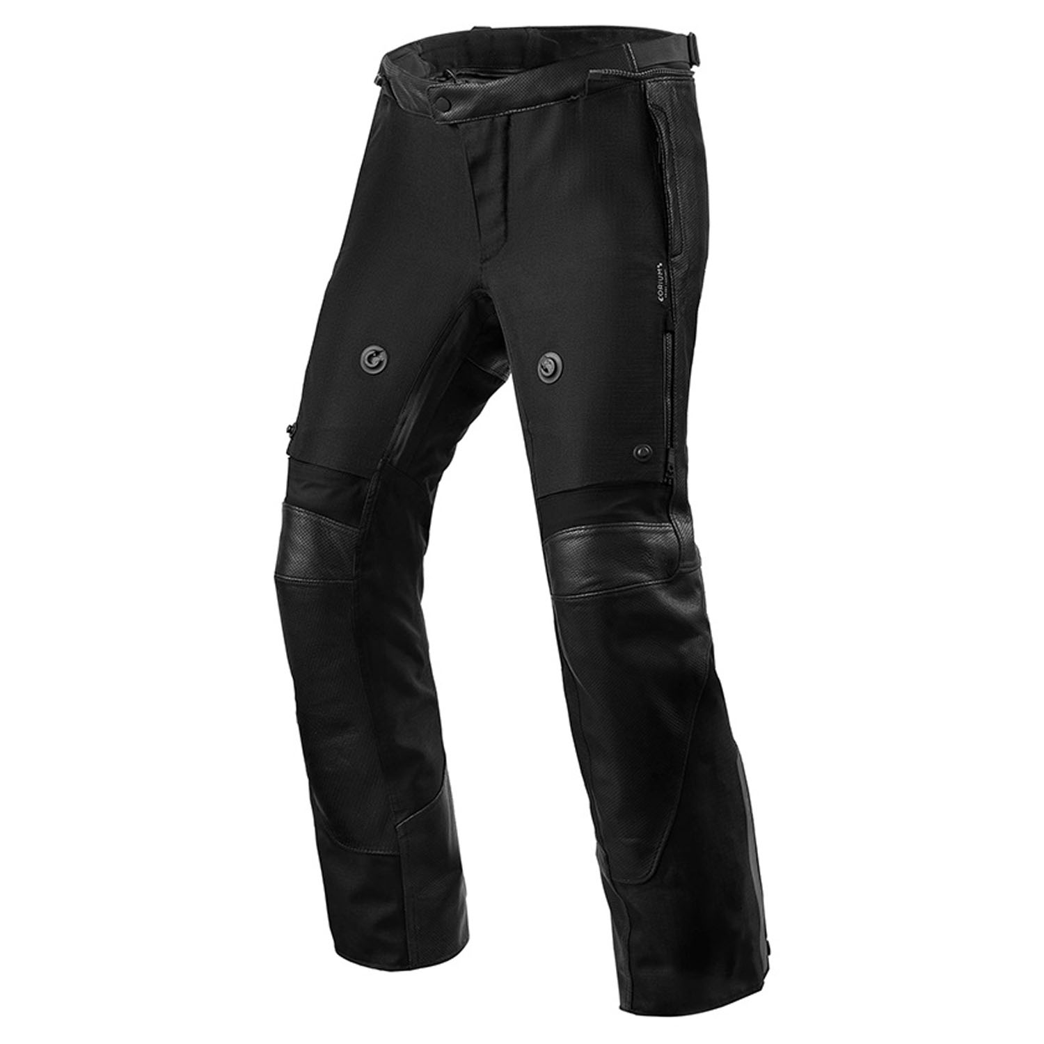 Image of EU REV'IT! Trousers Valve H2O Black Long Motorcycle Pants Taille 48