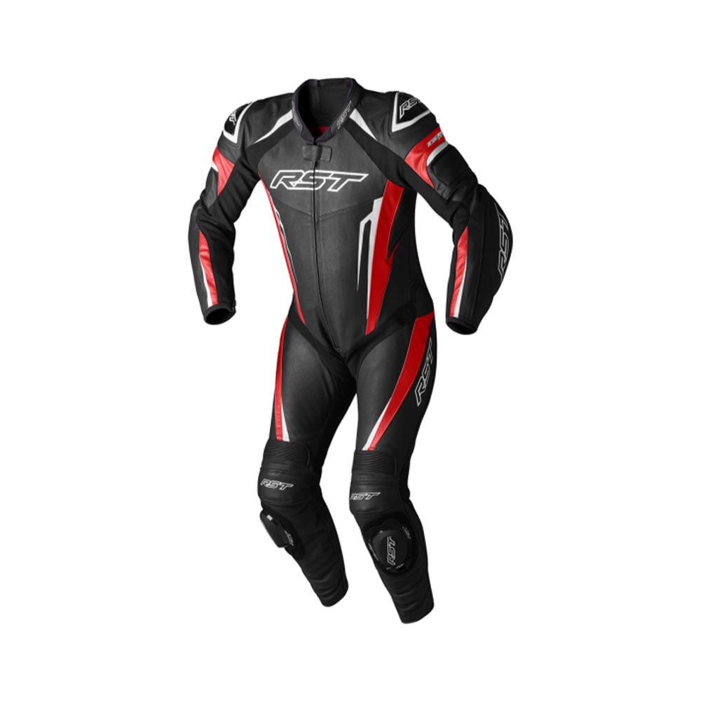 Image of EU RST Tractech Evo 5 One Piece Suit Red Black White Taille 56