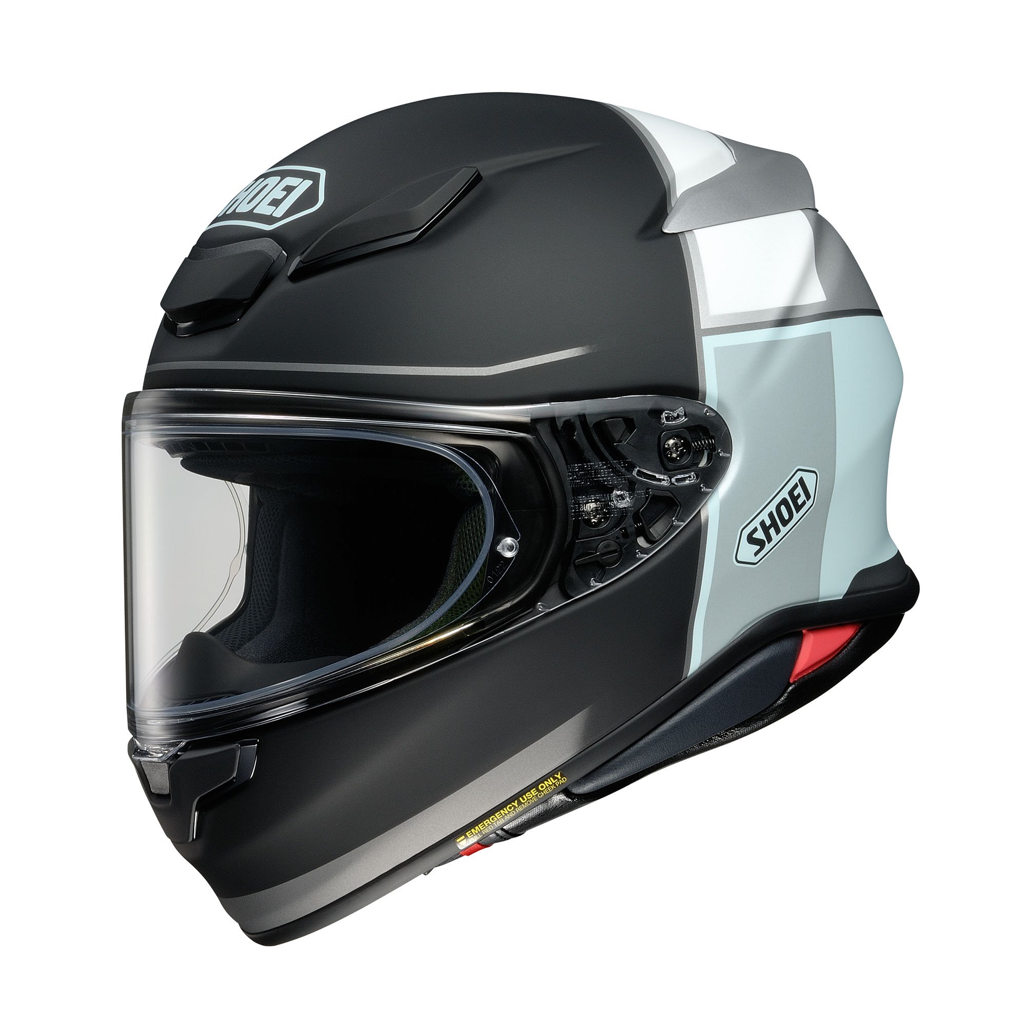 Image of EU Shoei NXR2 Graphic Yonder TC-2 Casque Intégral Taille S