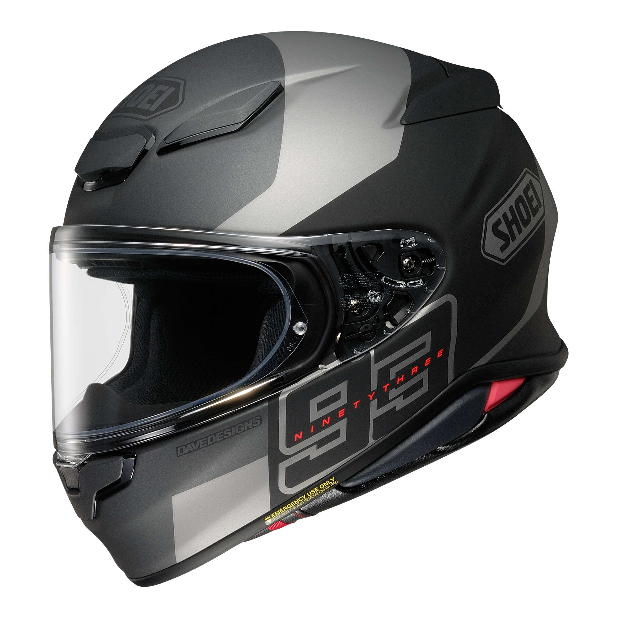 Image of EU Shoei NXR2 MM93 Collection Rush TC-5 Casque Intégral Taille 2XL