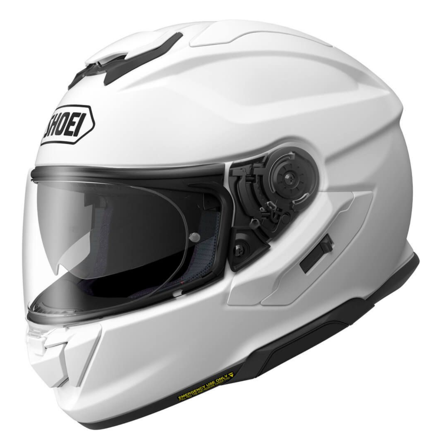 Image of EU Shoei Neotec 3 White Modular Helmet Taille S