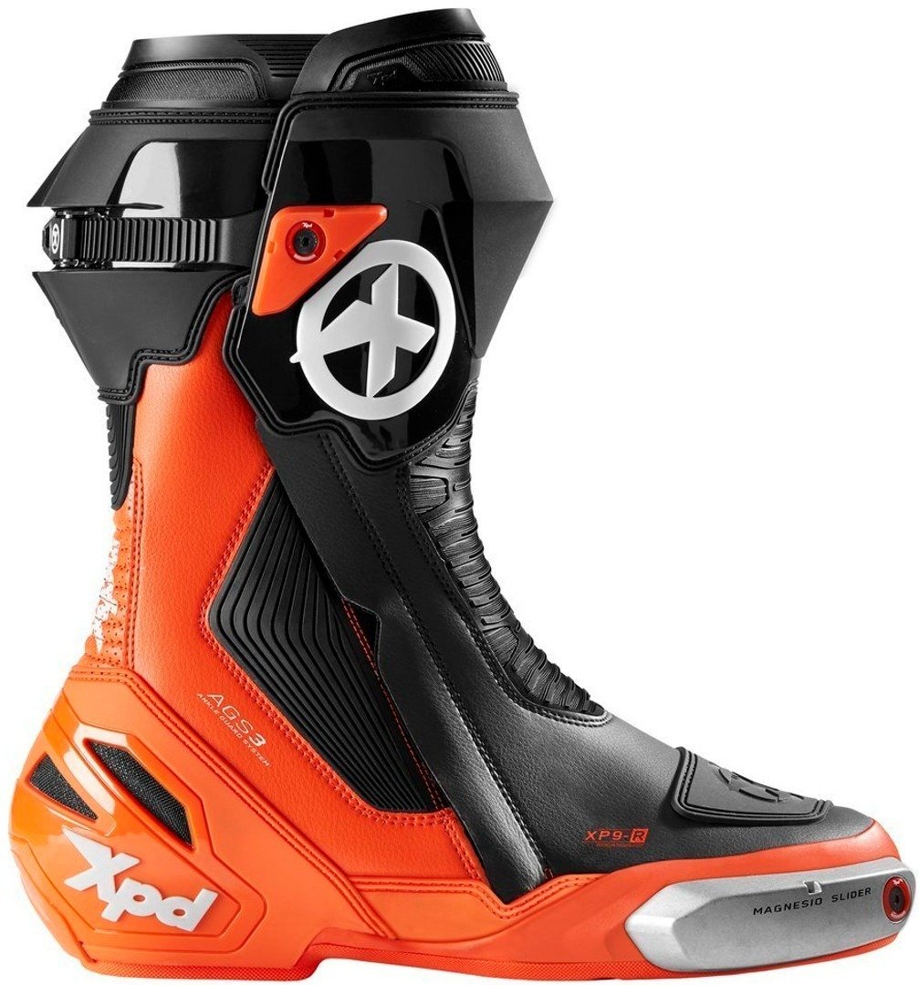 Image of EU XPD XP-9 R Noir Orange Bottes Taille 42