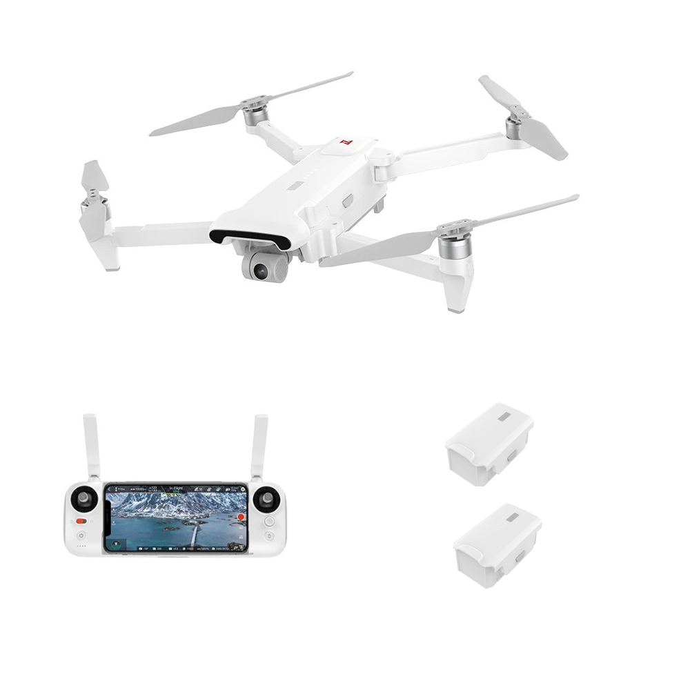 Image of FIMI X8 SE 2022 24GHz 10KM FPV With 3-axis Gimbal 4K Camera GPS RC Drone Quadcopter RTF Two Batteries Version With Stor