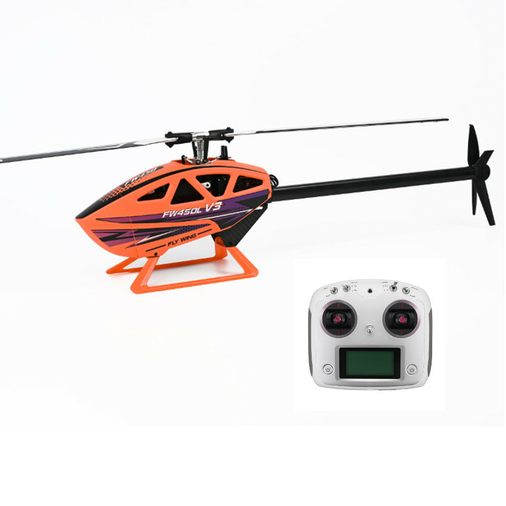 Image of FLY WING FW450L-V3 6CH 3D Auto Acrobatics GPS Altitude Hold RC Helicopter RTF/PNP With H1 Flight Control System