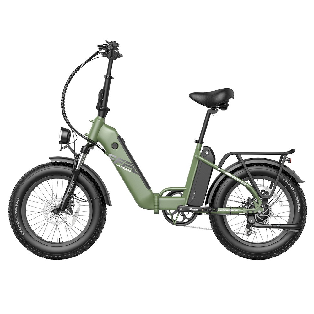 Image of Fafrees FF20 Polar E-Bike 40Km/h 500W 48V 104AH Dual Battery Green