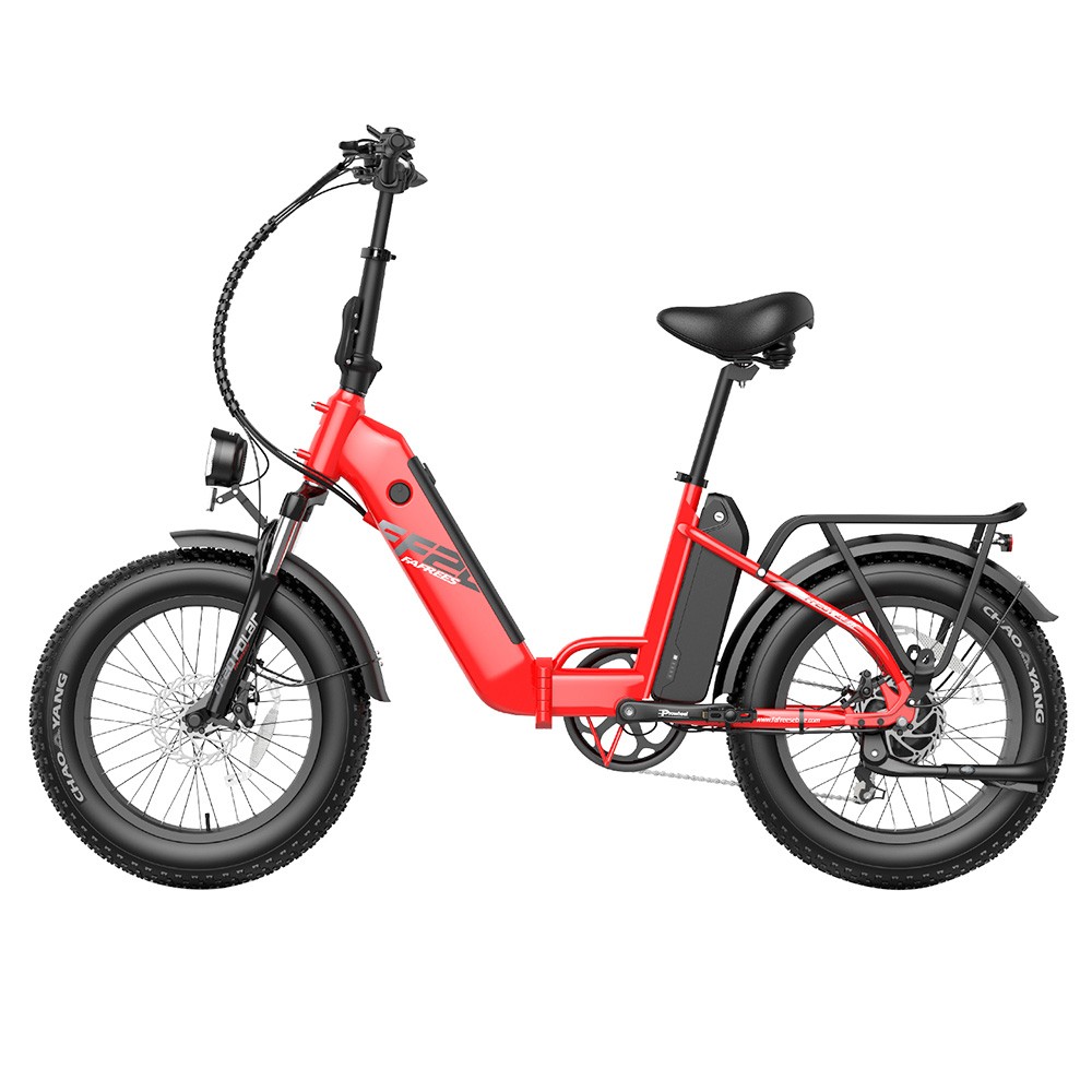 Image of Fafrees FF20 Polar E-Bike 40Km/h 500W 48V 104AH Dual Battery Red