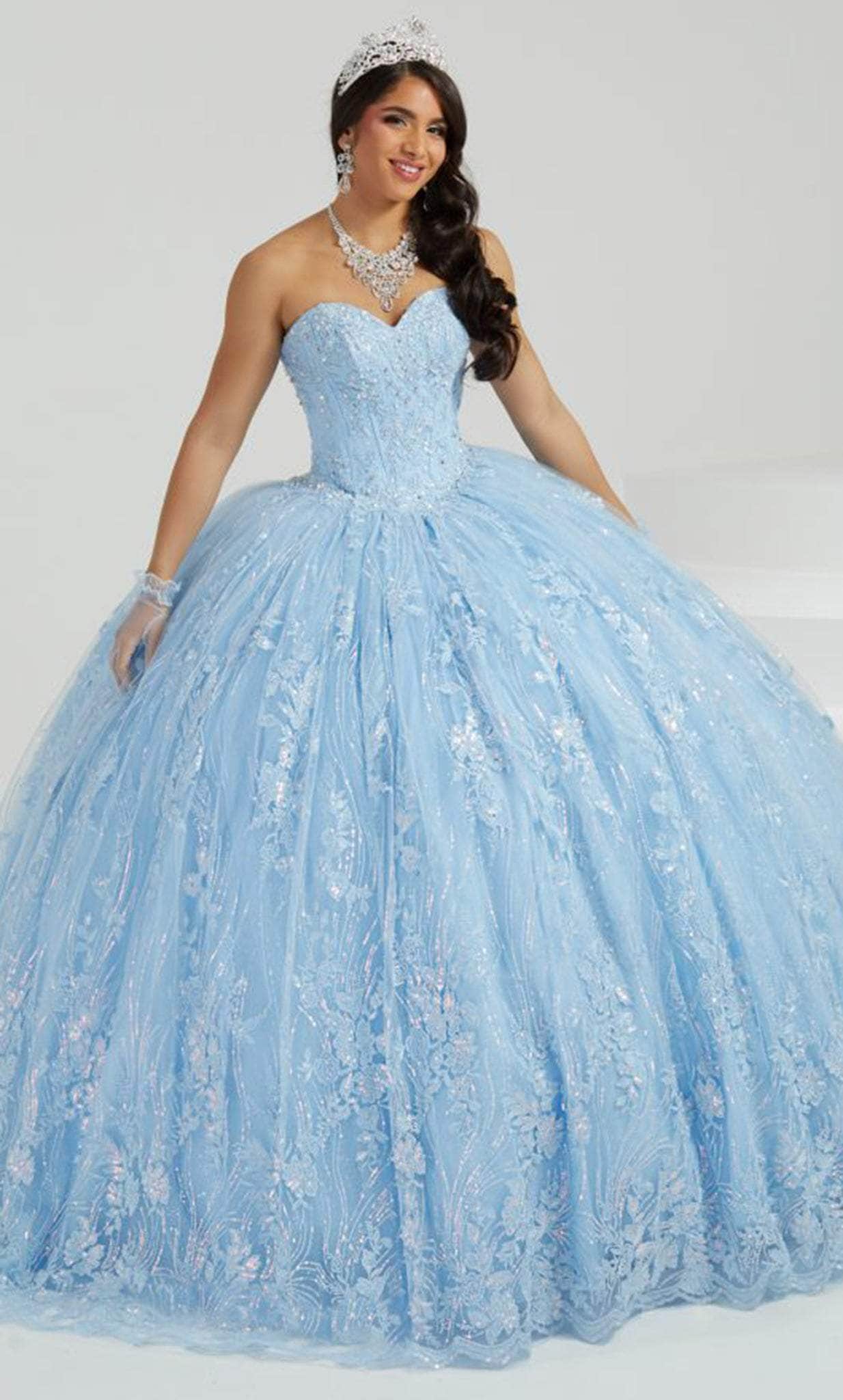 Image of Fiesta Gowns 56477 - Strapless Sweetheart Ballgown