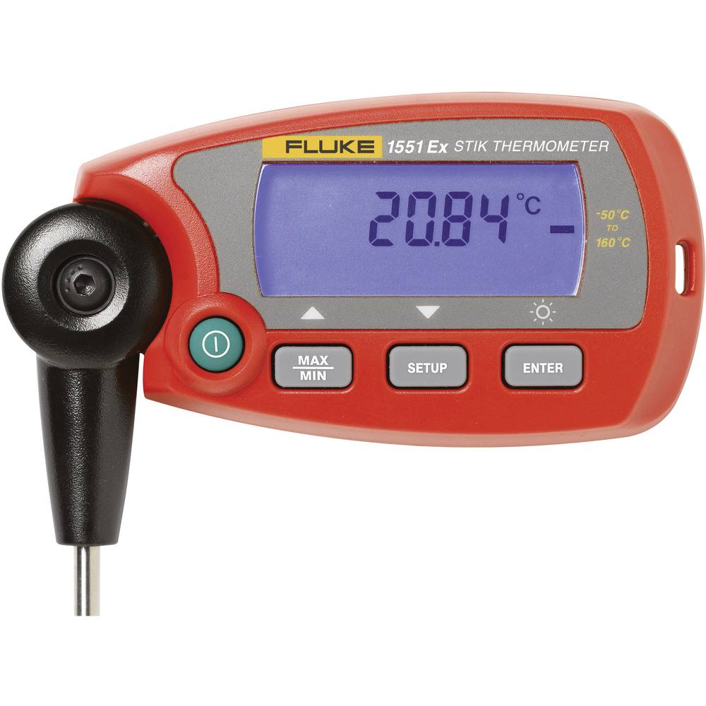 Image of Fluke Calibration 1551A-12 Thermometer -50 - +160 Â°C Data logger