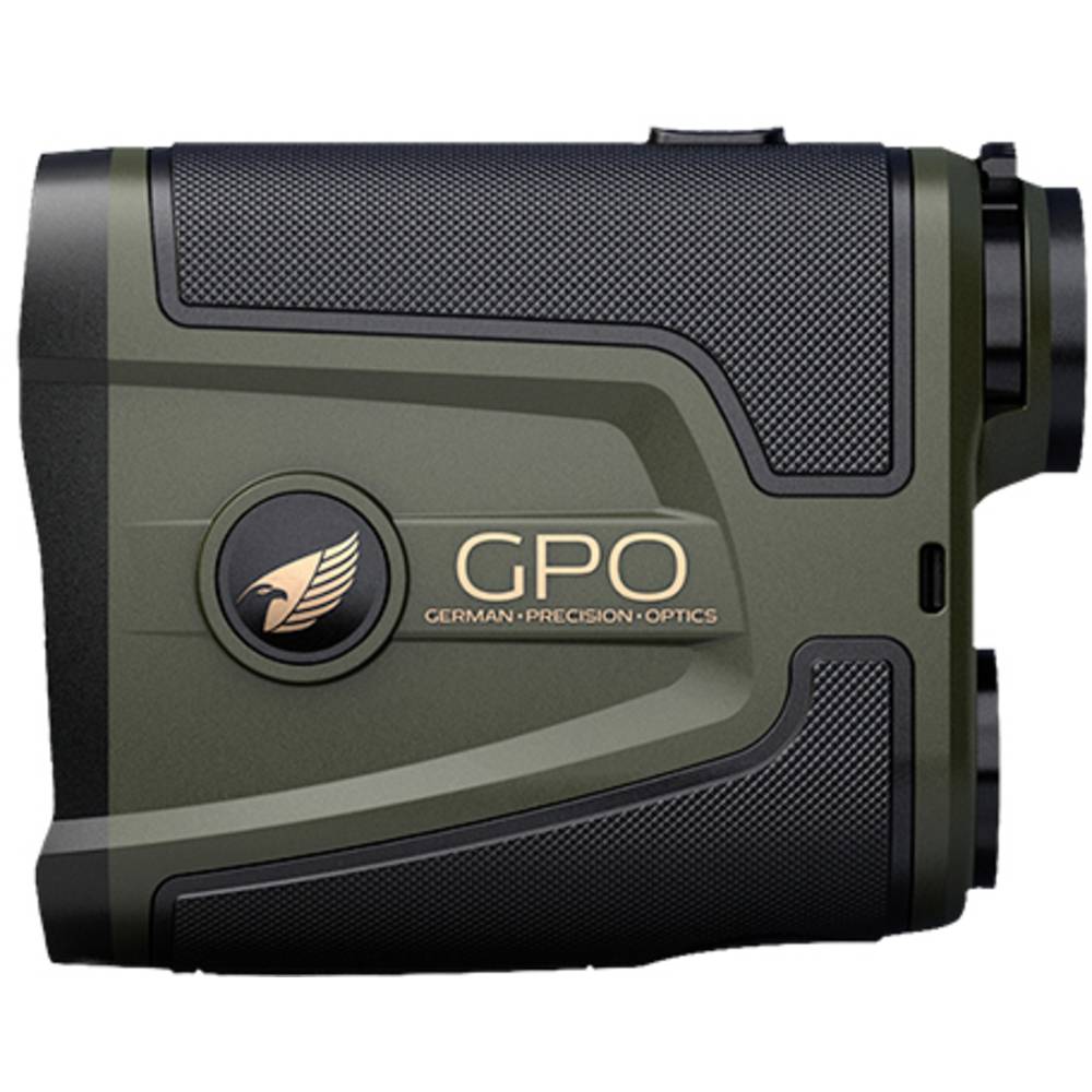 Image of GPO German Precision Optics Binoculars + range finder HLRF1801 6 20 mm Green 4260527410737