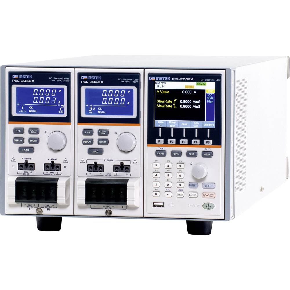 Image of GW Instek PEL-2020A Electrical ballast unit 0 - 80 V 0 - 20 A 100 W 30 W USB  RS232C
