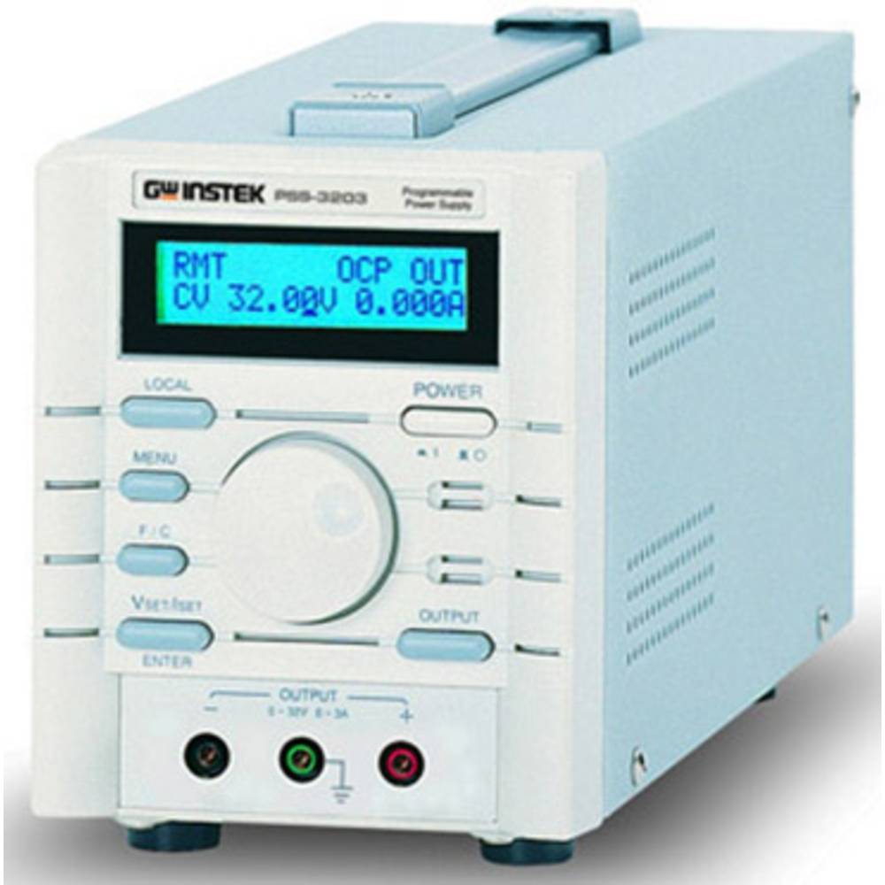 Image of GW Instek PSS-3203 Bench PSU (adjustable voltage) 0 - 32 V 0 - 3 A RS232C programmable