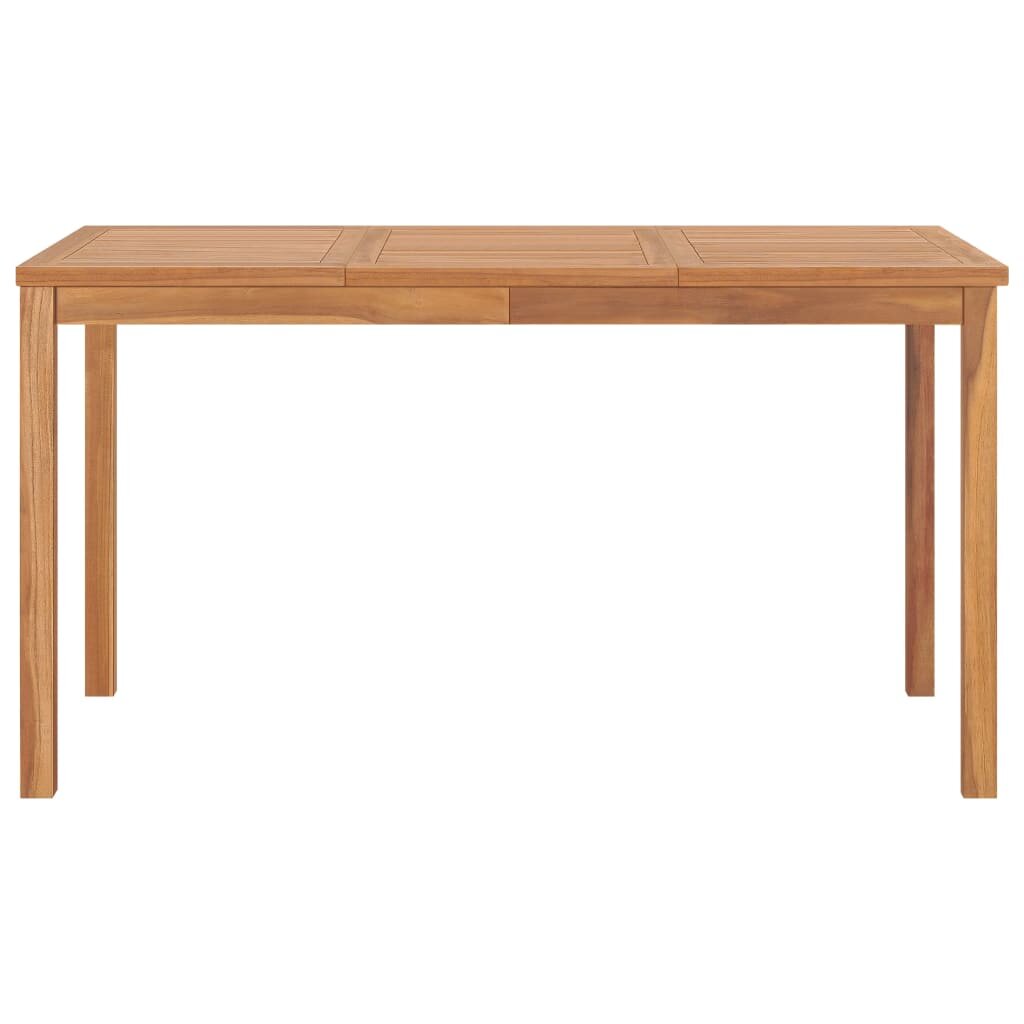 Image of Garden Dining Table 551"x315"x303" Solid Teak Wood