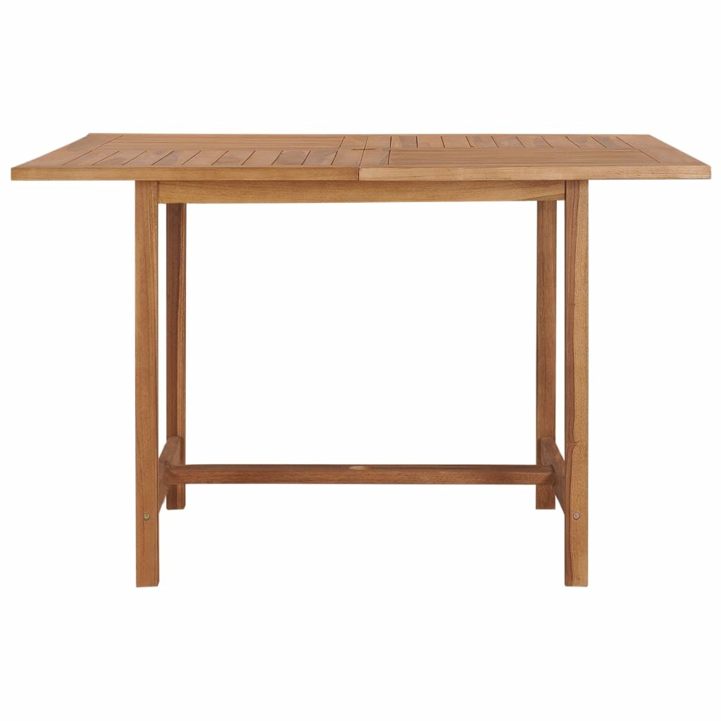 Image of Garden Table 120x120x75 cm Solid Teak Wood