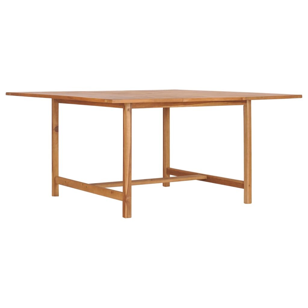 Image of Garden Table 591"x591"x299" Solid Teak Wood