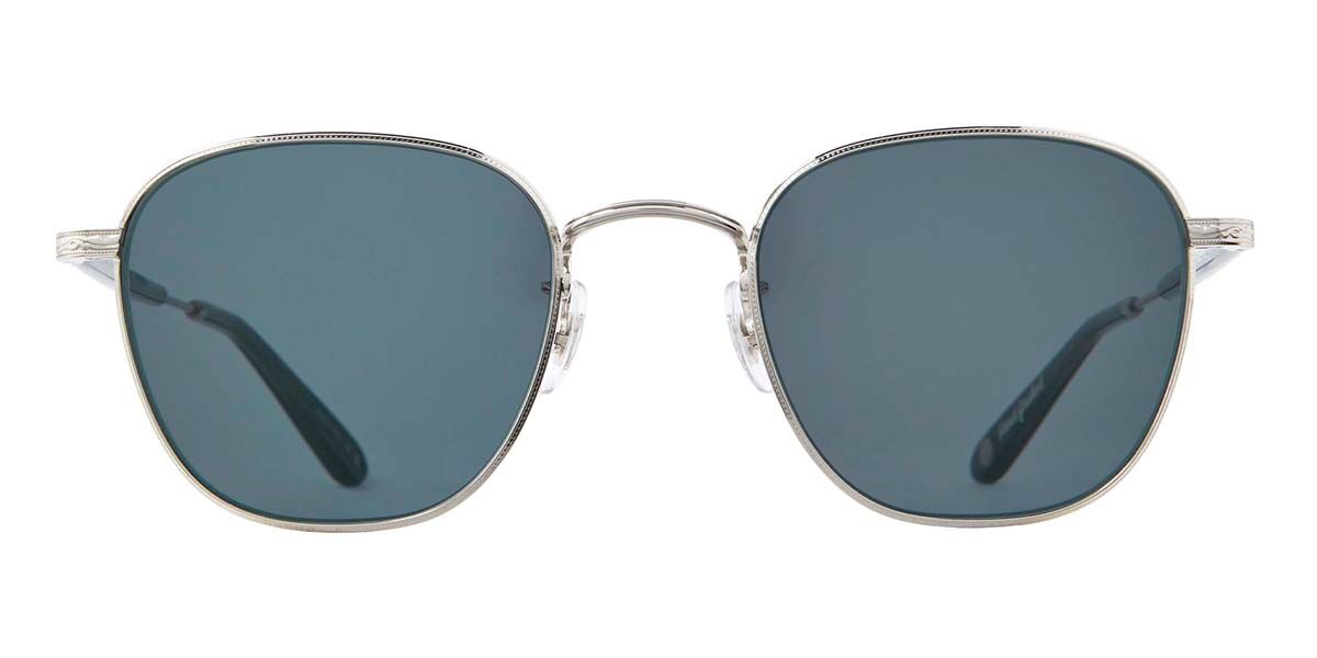 Image of Garrett Leight WORLD SUN S-SGY/SFBS Óculos de Sol Prata Masculino BRLPT