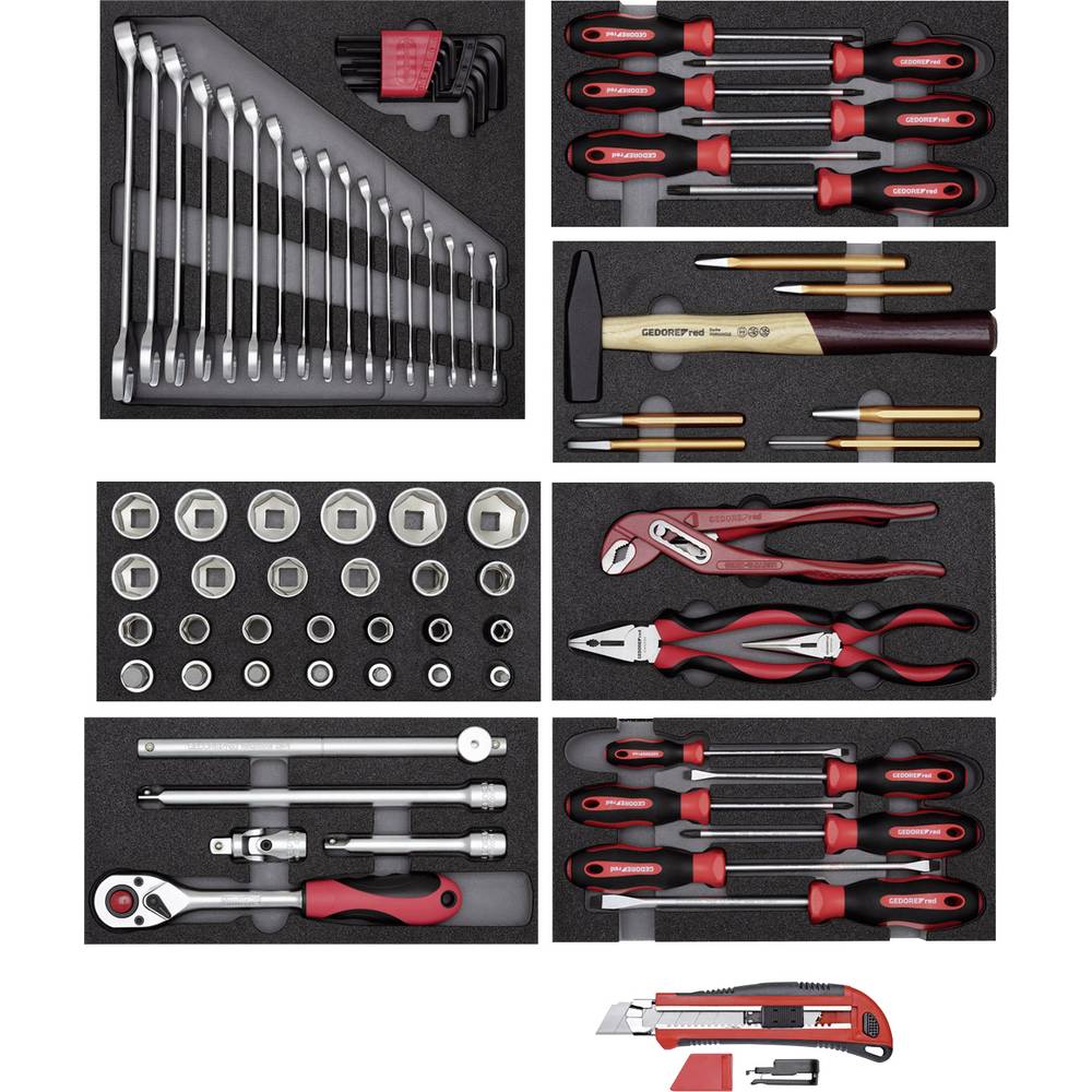 Image of Gedore RED R21010000 3301655 Tool kit