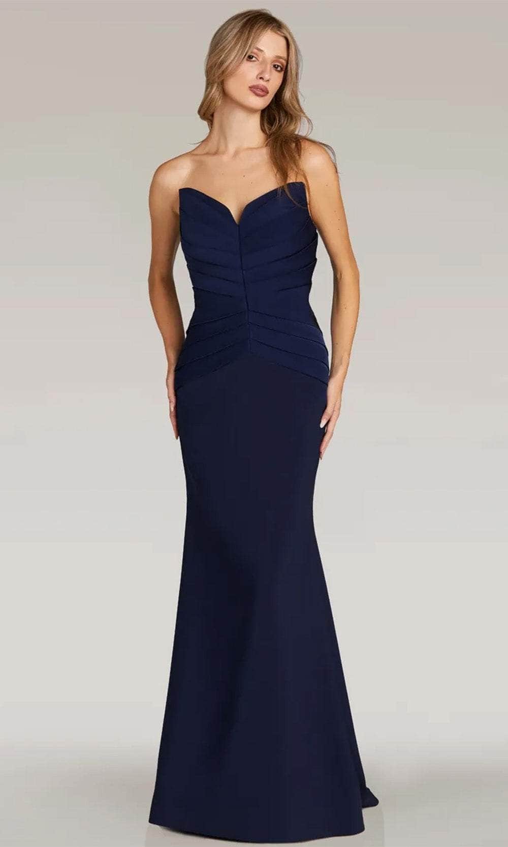 Image of Gia Franco 12312 - Ruched Mermaid Evening Dress