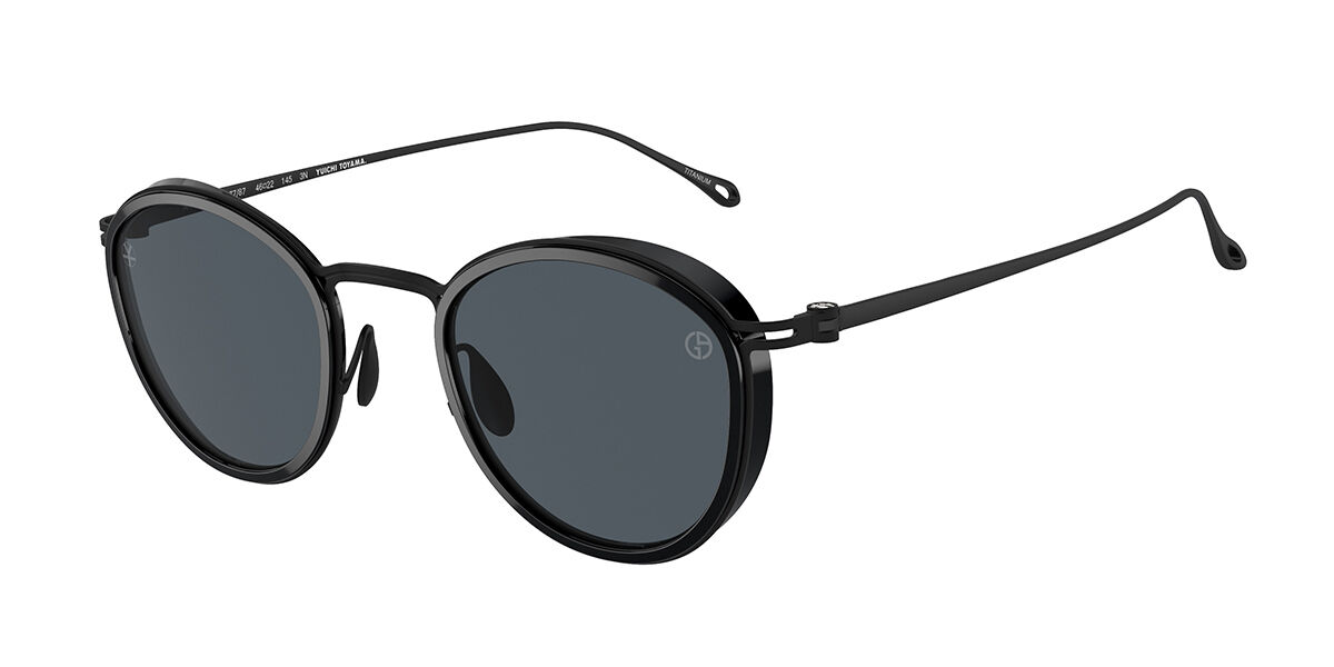 Image of Giorgio Armani AR6148T 327787 Óculos de Sol Masculino Pretos BRLPT