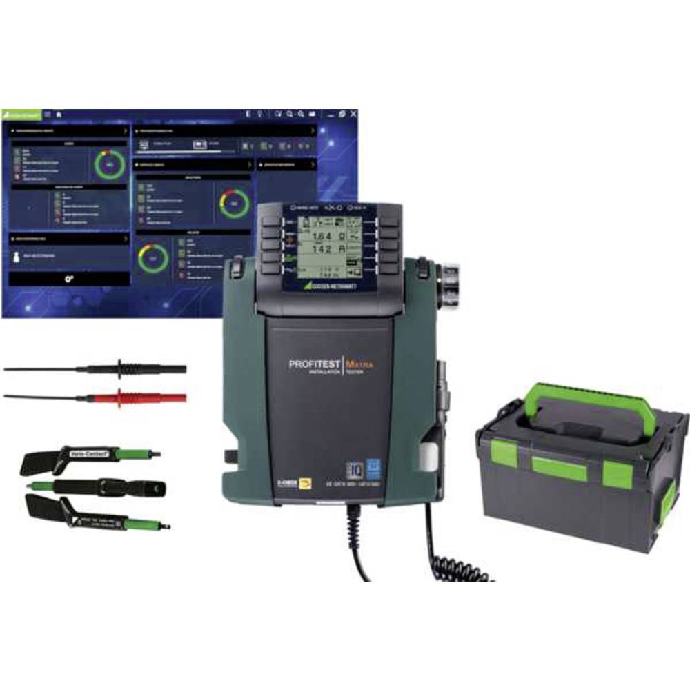 Image of Gossen Metrawatt Starterpaket XTRA IQ Electrical tester set VDE tester kit Calibrated to (DAkkS standards) VDE standard