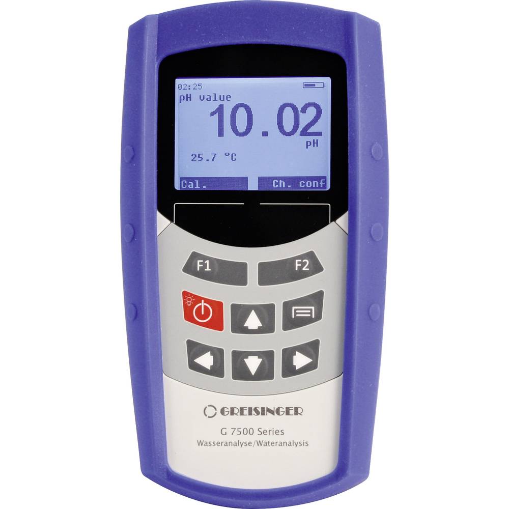 Image of Greisinger G7500 Multi tester pH ORP Temperature O2 saturation O2 concentration Conductivity