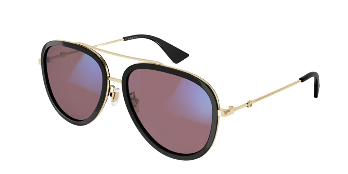 Image of Gucci GG0062S 019 Óculos de Sol Feminino Dourados BRLPT