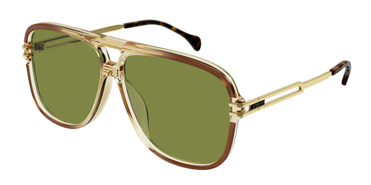 Image of Gucci GG1105S 003 Óculos de Sol Marrons Masculino BRLPT