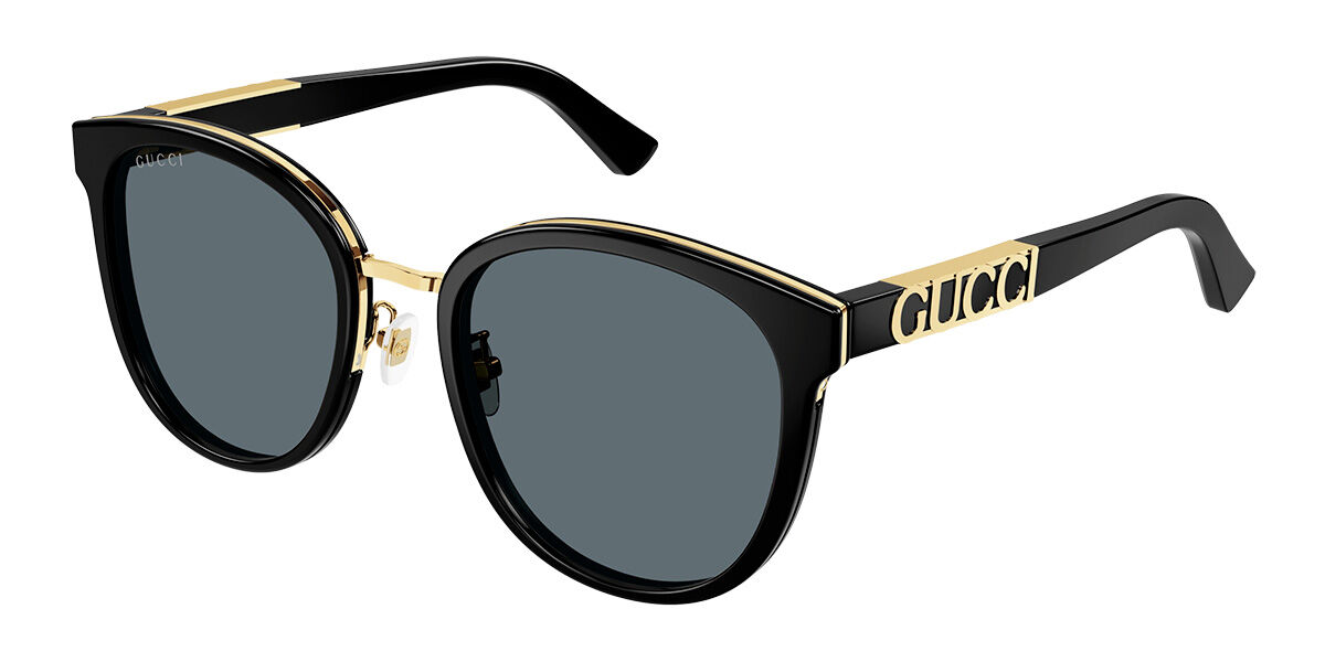 Image of Gucci GG1190SK Formato Asiático 003 Óculos de Sol Dourados Feminino BRLPT