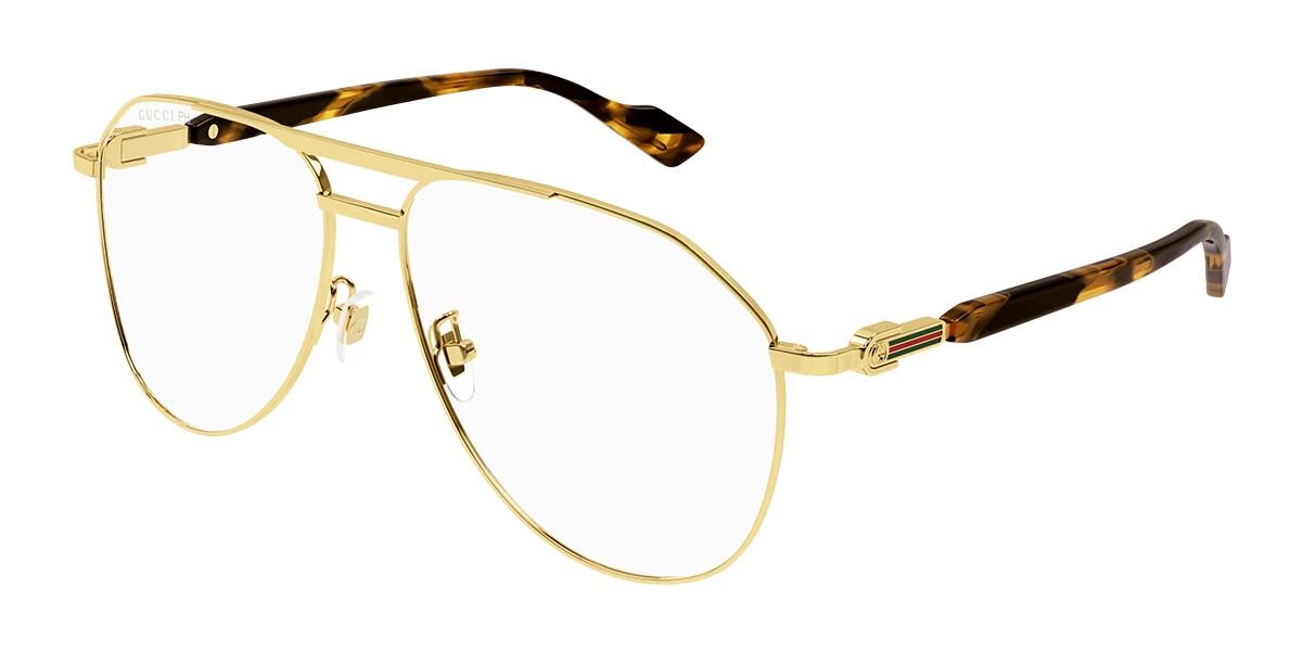 Image of Gucci GG1220S 005 Óculos de Grau Dourados Masculino BRLPT