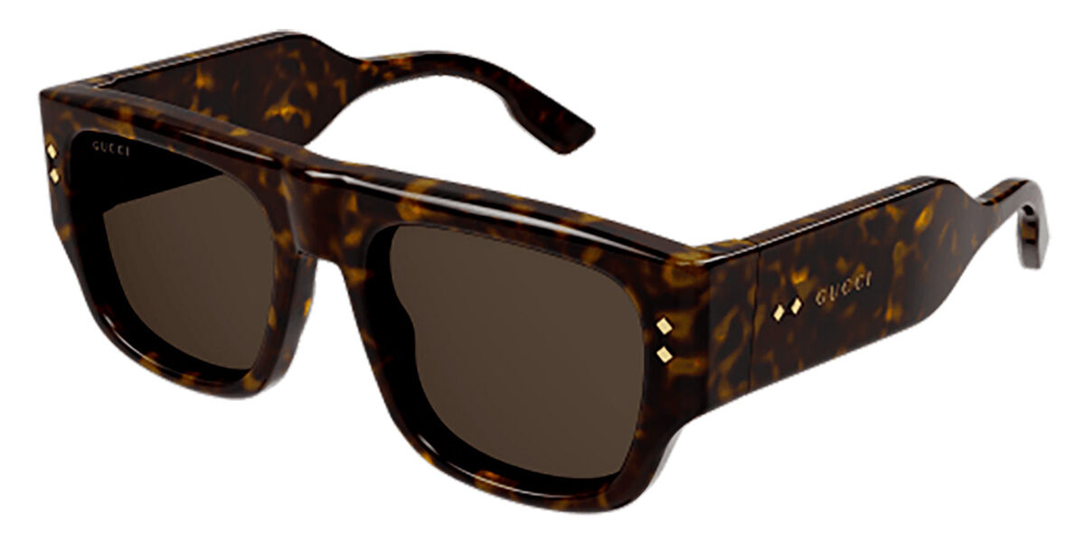 Image of Gucci GG1262S 002 Óculos de Sol Tortoiseshell Masculino BRLPT