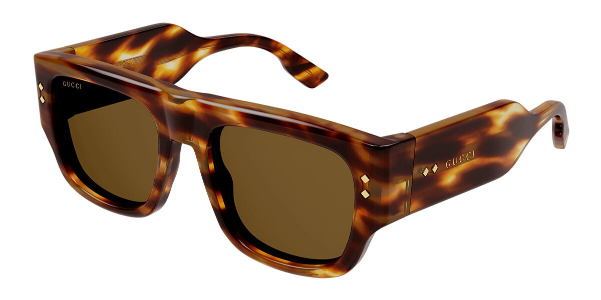 Image of Gucci GG1262S 004 Óculos de Sol Masculino Tortoiseshell BRLPT