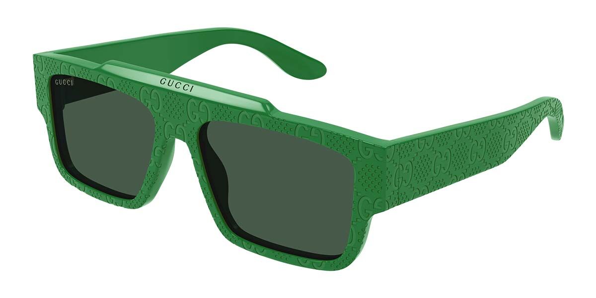 Image of Gucci GG1460S 007 Óculos de Sol Verdes Masculino BRLPT