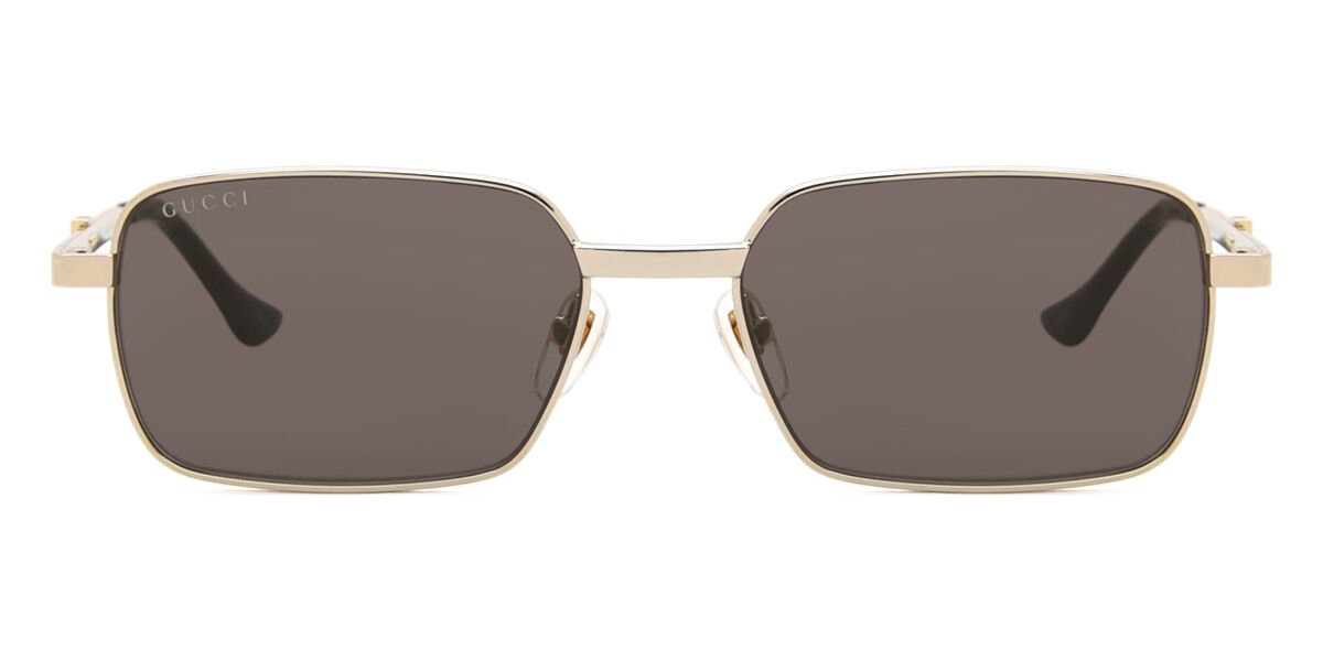 Image of Gucci GG1495S 001 56 Lunettes De Soleil Homme Dorées FR