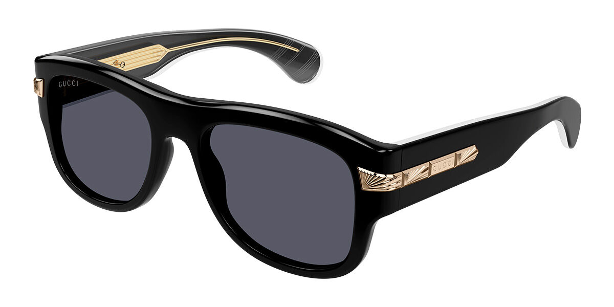 Image of Gucci GG1517S 001 Óculos de Sol Pretos Masculino BRLPT
