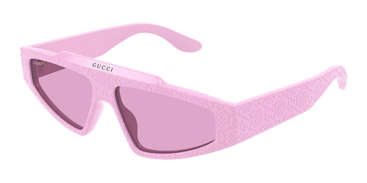 Image of Gucci GG1591S 003 58 Lunettes De Soleil Femme Roses FR