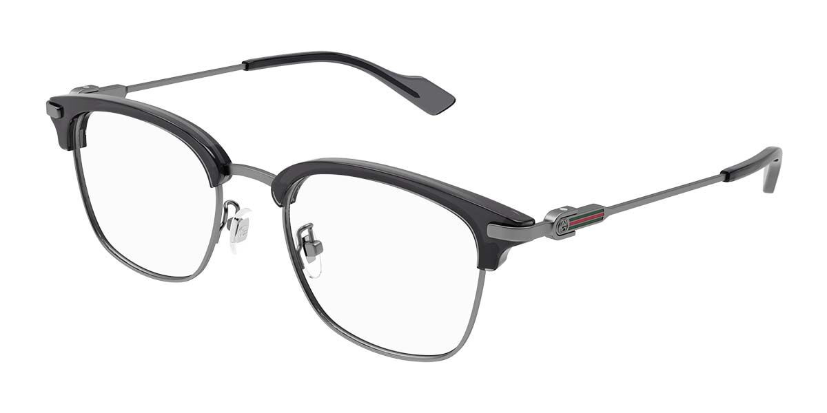 Image of Gucci GG1606OK Asian Fit 003 52 Czarne Meskie Okulary Korekcyjne PL