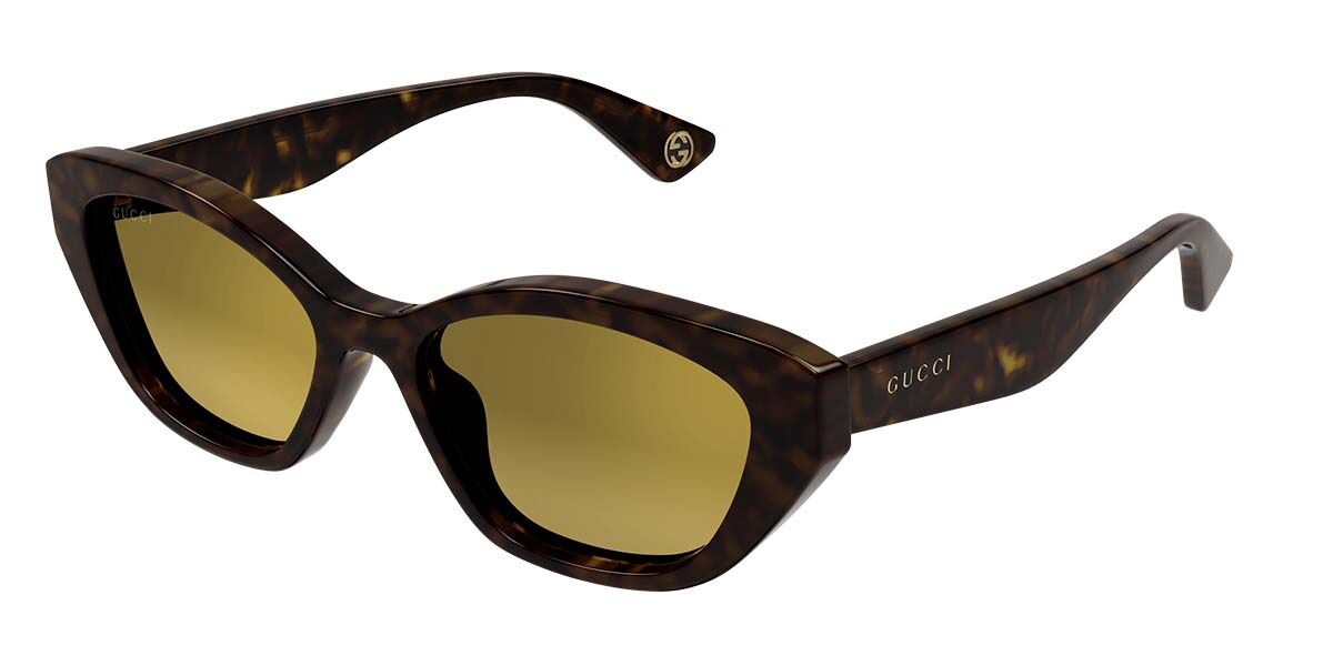 Image of Gucci GG1638S 002 Óculos de Sol Feminino Tortoiseshell BRLPT