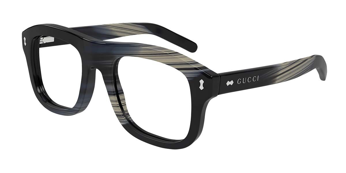 Image of Gucci GG1712S With Clip-On 003 Óculos de Grau  Masculino PRT