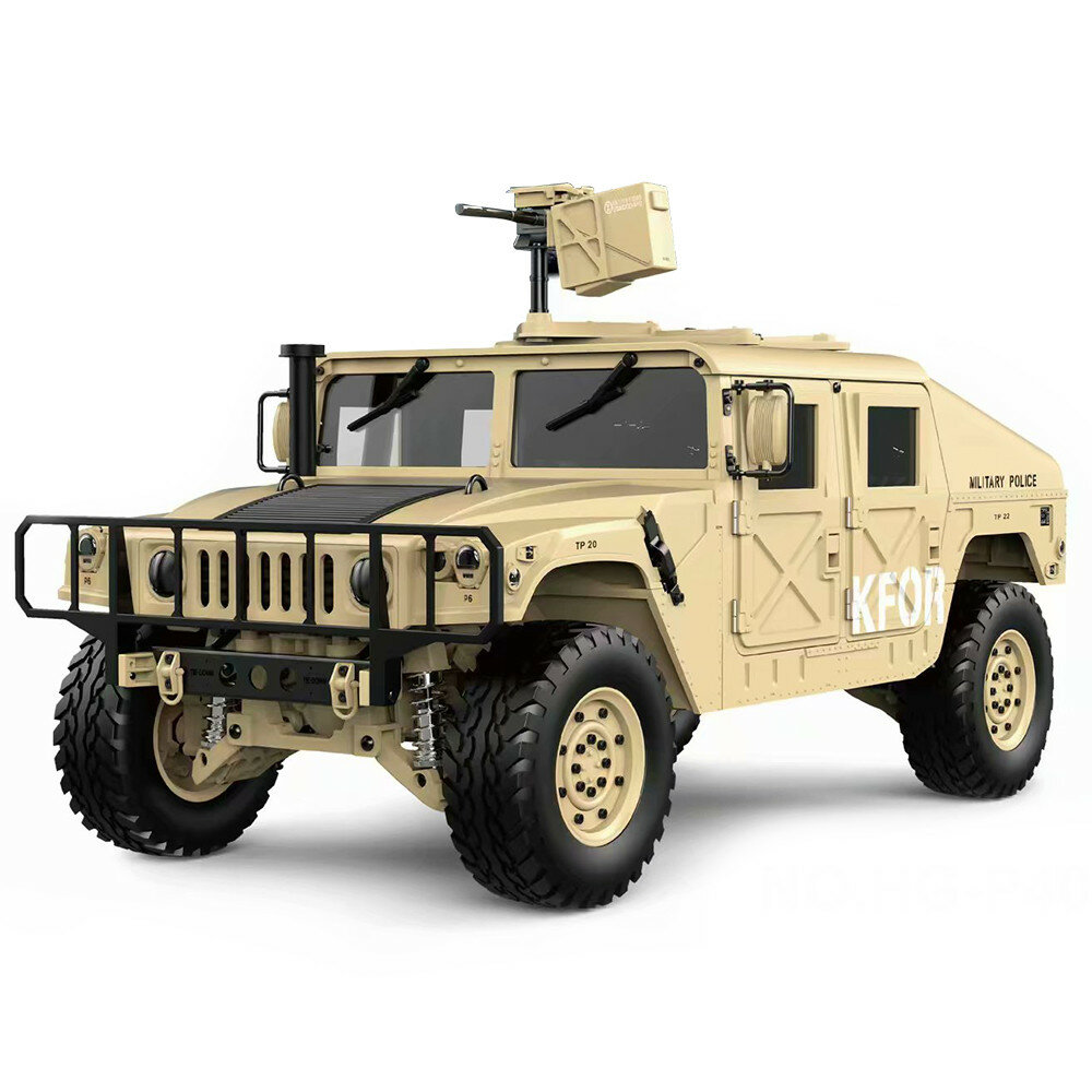 Image of HG P408 Upgraded Light Sound Function 1/10 24G 4WD 16CH 30km/h Rc Model Car US4X4 Truck without Battery Charger