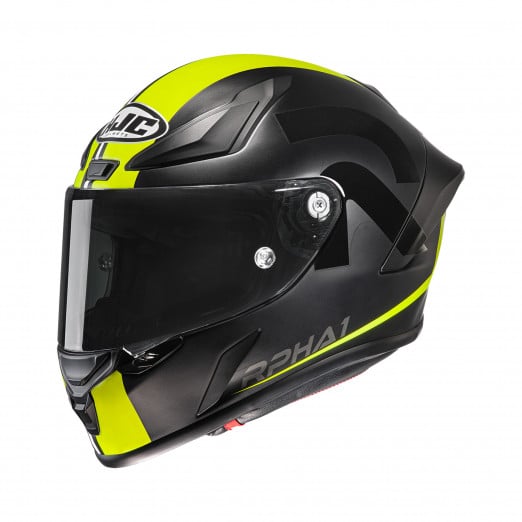 Image of HJC RPHA 1 Senin Black Yellow Mc3Sf Full Face Helmet Size 2XL EN