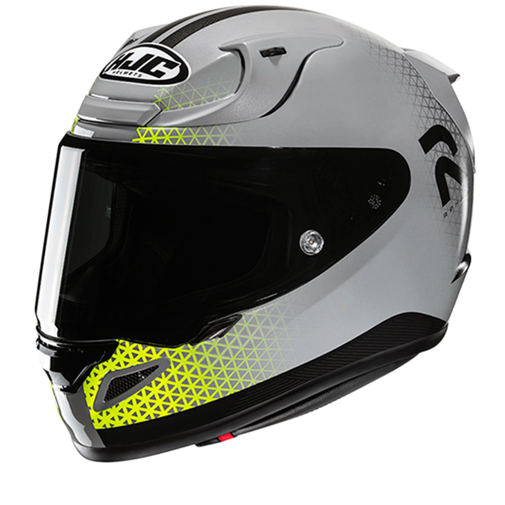 Image of HJC RPHA 12 Enoth Grey Yellow Full Face Helmet Größe M