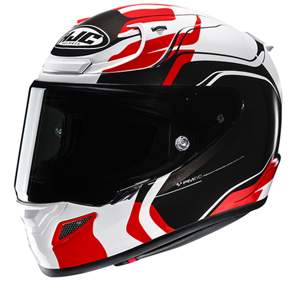 Image of HJC RPHA 12 Lawin Black Red Full Face Helmet Größe L