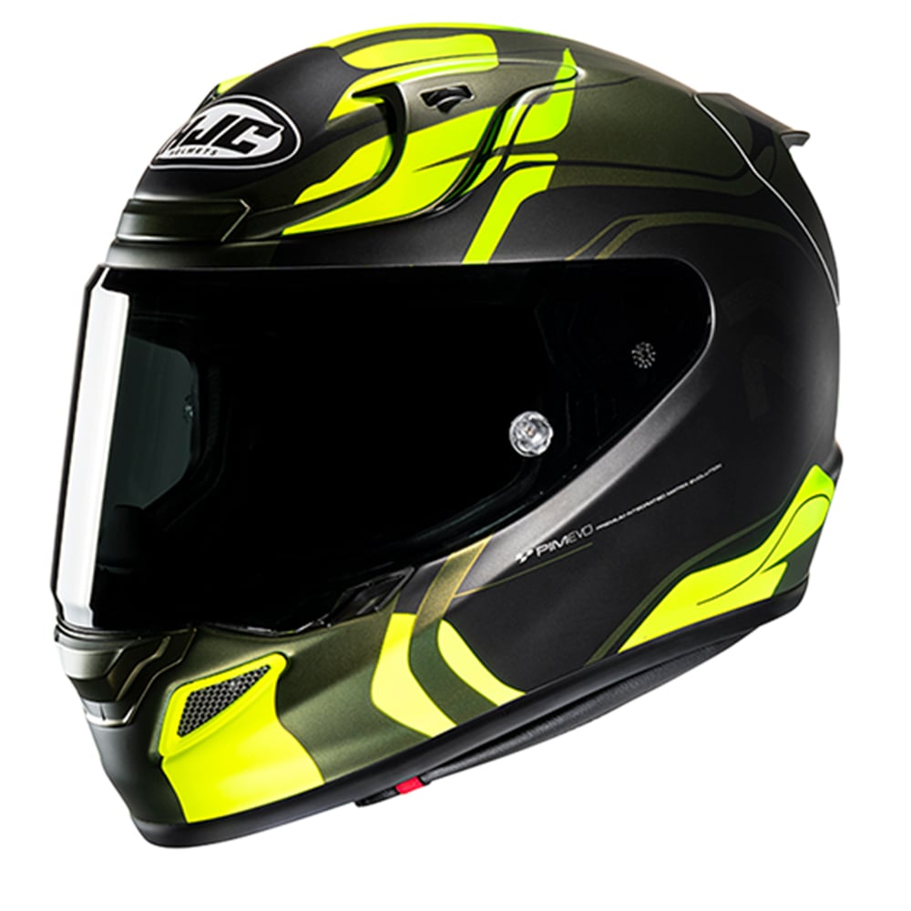 Image of HJC RPHA 12 Lawin Black Yellow Full Face Helmet Size S ID 8804269466360