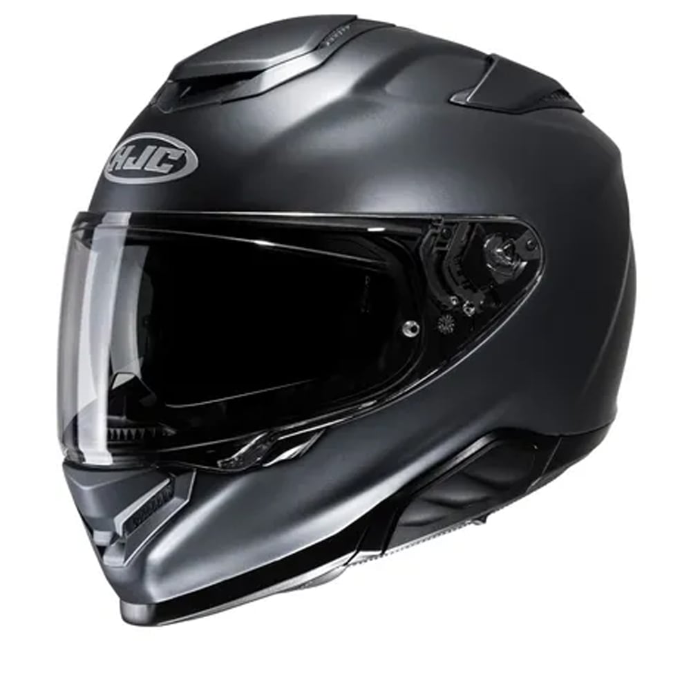 Image of HJC RPHA 71 Dark Grey Semi Flat Titanium Full Face Helmet Talla S