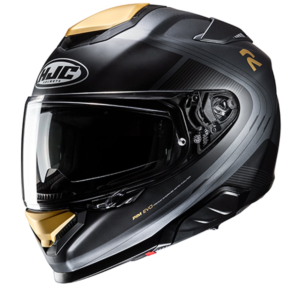 Image of HJC RPHA 71 Frepe Grey Black Full Face Helmet Size XL EN