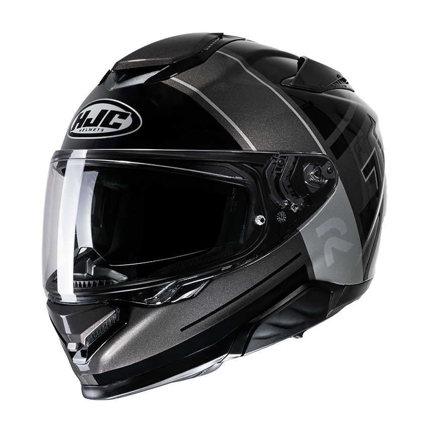 Image of HJC RPHA 71 Zecha Black Grey MC5 Full Face Helmet Talla 2XL
