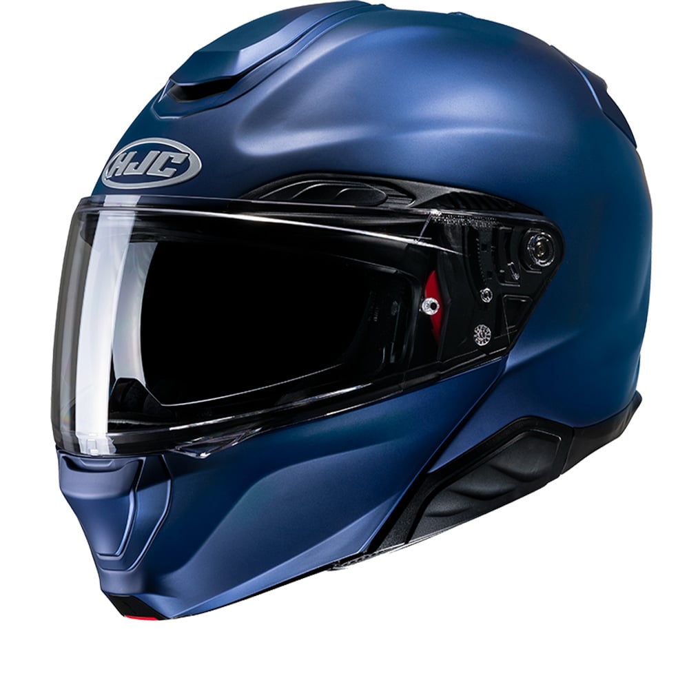 Image of HJC RPHA 91 Flat Blue Semi Flat Metallic Blue Modular Helmet Size XS ID 8804269391372