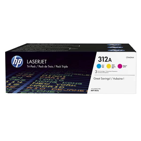 Image of HP 312A CF440AM C+M+Y multipack eredeti toner HU ID 15477